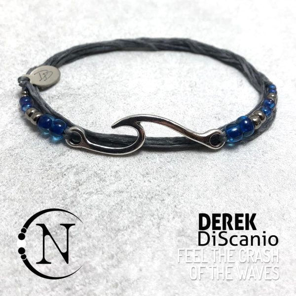 Feel the Crash of the Waves NTIO Bracelet by Derek Discanio Online