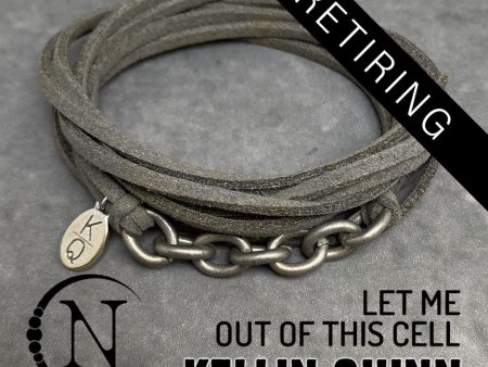 Let Me Out Of This Cell NTIO Bracelet by Kellin Quinn *2 More! For Sale