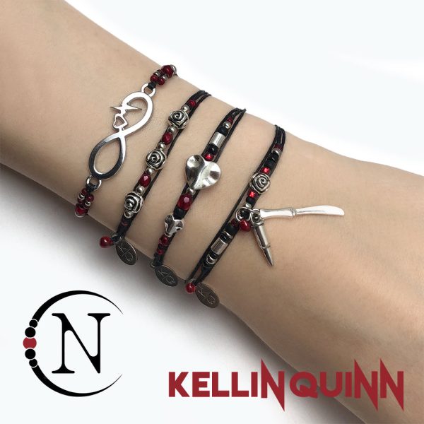 Blood On My Hands NTIO Bracelet by Kellin Quinn ~ RETIRING on Sale