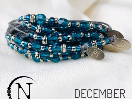 December Zircon NTIO Birthstone Bracelet Cheap