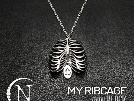 My Ribcage NTIO Necklace by Andy Black Online Hot Sale