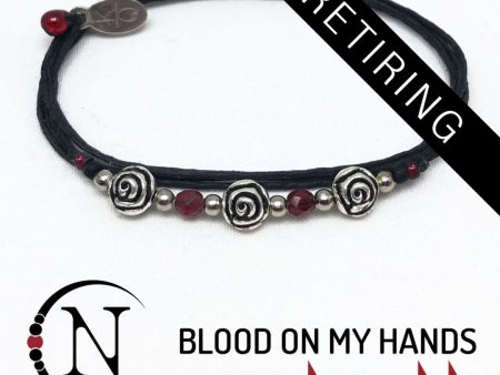 Blood On My Hands NTIO Bracelet by Kellin Quinn ~ RETIRING on Sale