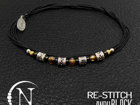 Re-Stitch NTIO Bracelet By Andy Biersack *7 More Online Hot Sale