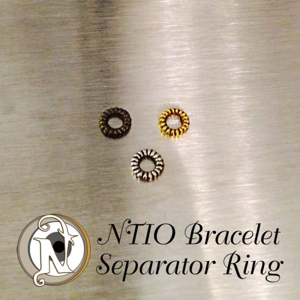 2 Dark Brass NTIO Separator Ring Fashion