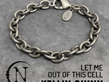 Chain Bracelet ~ Let Me Out Of This Cell by Kellin Quinn *2 More! on Sale