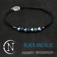 Black And Blue NTIO Bracelet by Danny Worsnop For Discount