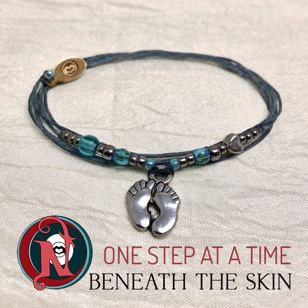 One Step at a Time NTIO Bracelet by Beneath The Skin For Discount