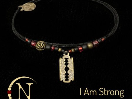 I Am Strong NTIO Bracelet by Benjamin Bruce Online Hot Sale