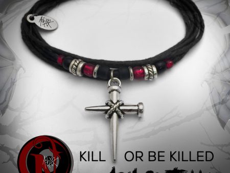 Kill or Be Killed Extra Thick NTIO Bracelet or Necklace by Ash Costello Sale