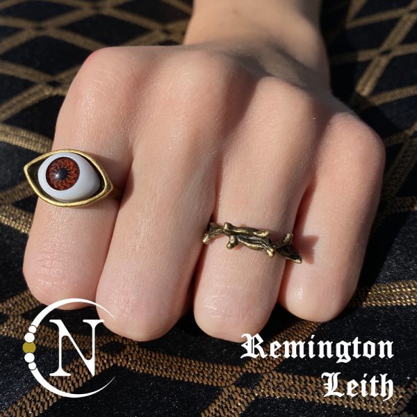 We Fight For Peace NTIO Pinky Ring by Remington Leith Sale