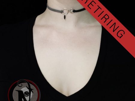 Silver Until Death NTIO Bracelet Choker Necklace by Remington Leith *9 More! Online now