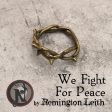 We Fight For Peace NTIO Pinky Ring by Remington Leith Sale