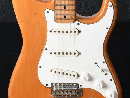 1974 Fender Stratocaster Natural Refin Hot on Sale