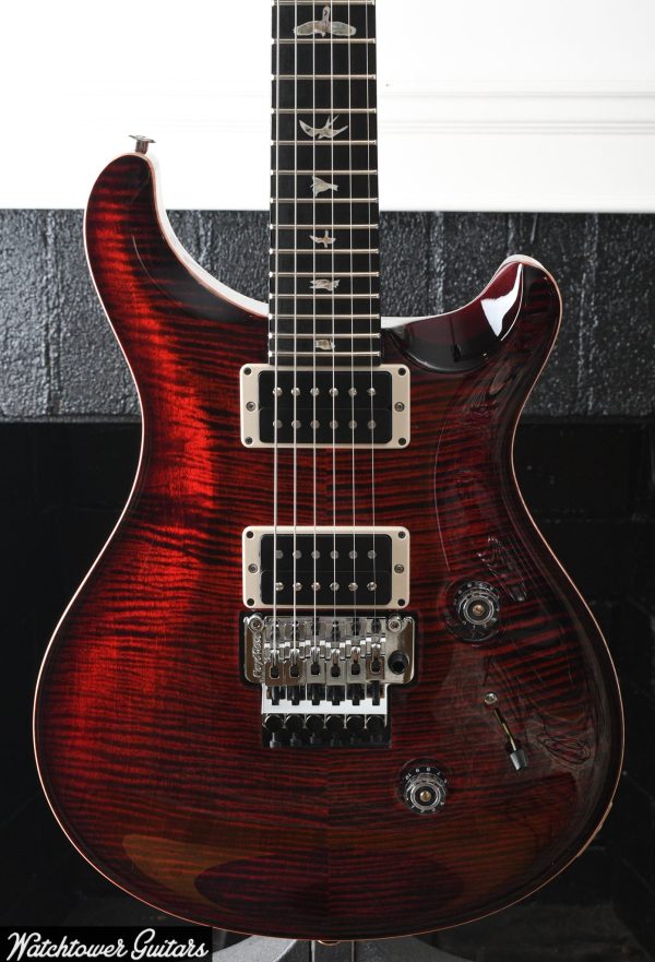 Paul Reed Smith PRS Custom 24  Floyd  10 Top Fire Red Online now