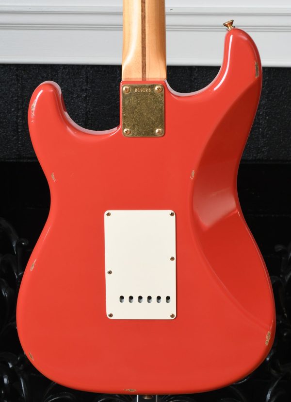 2004 Fender Custom Shop  56 Stratocaster Relic Fiesta Red on Sale