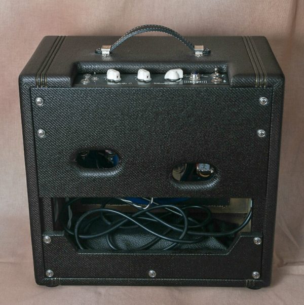 Swart Space Tone Reverb Dark Tweed 1x12 Combo Celestion Blue Speaker Upgrade For Sale