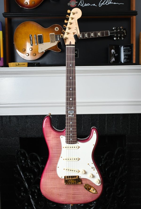 2006 Fender Custom Shop Limited Edition 60th Anniversary Presidential Select Stratocaster & Wine Set Online Hot Sale