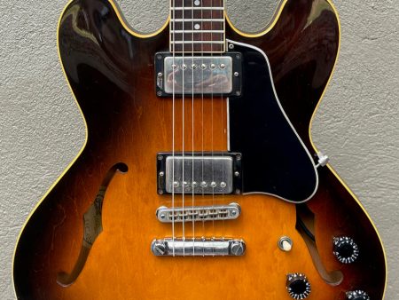 1985 Gibson ES-335 Tim Shaw Humbuckers Sunburst Cheap