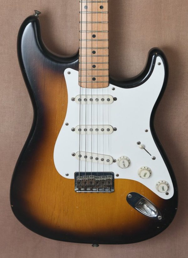 1958 Fender Stratocaster Two Tone Sunburst OHSC Cheap