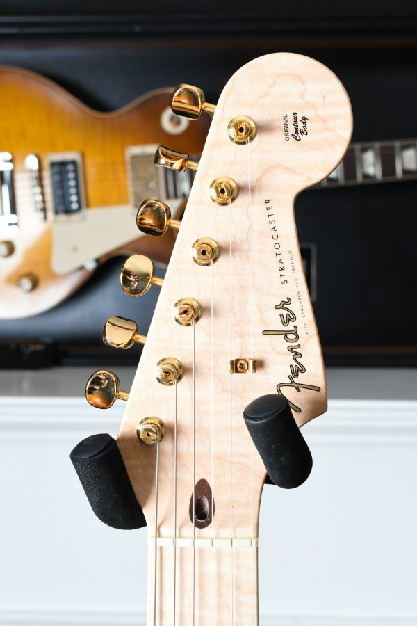 2004 Fender Custom Shop Masterbuilt Mark Kendrick Clapton Stratocaster Gold Leaf on Sale