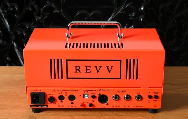 Revv D20 20 4 Watt Guitar Head w Two Notes Torpedo Embedded-custom color Shocking Red! DISPLAY MODEL For Discount