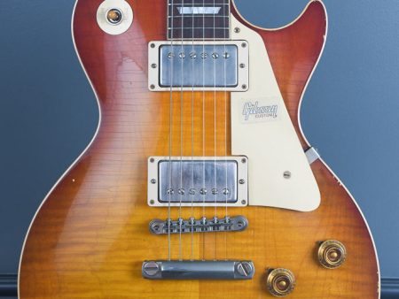 2018 Gibson Historic Les Paul  58 Aged R8 Iced Tea Fade Online Sale