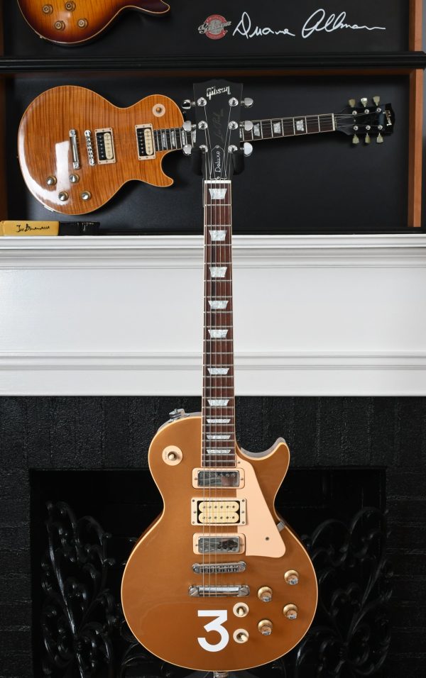 2005 Gibson Les Paul Deluxe Pete Townshend Signature Bullion Gold Number 3 Sale