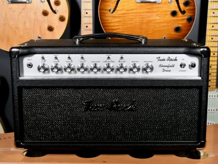 Two Rock Bloomfield Drive 100 50 Watt Head Black Tolex & Sparkle Matrix Grill Online now