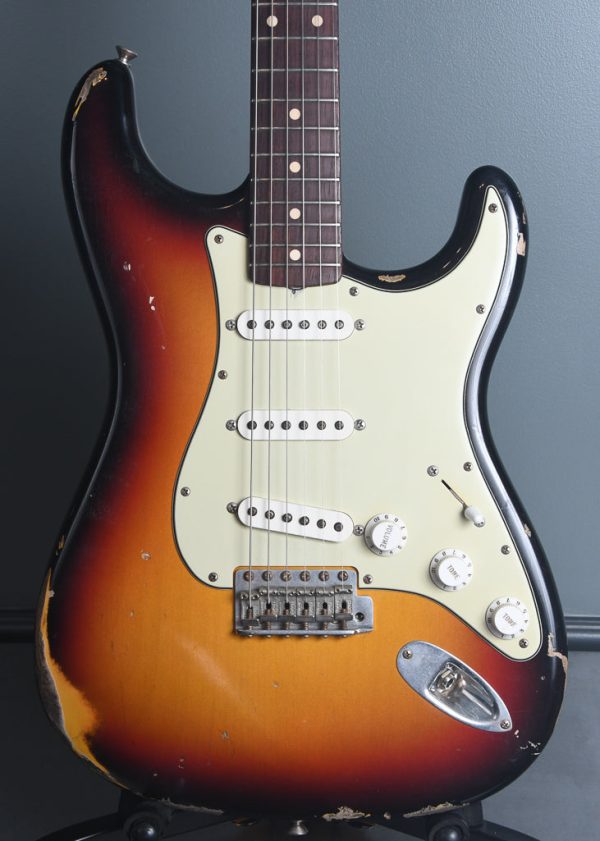 2004 Fender Custom Shop Relic 1960 Stratocaster Sunburst Discount