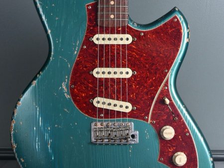 2016 Novo Guitars Serus S Ocean Turquoise Amalfitano s! Hot on Sale