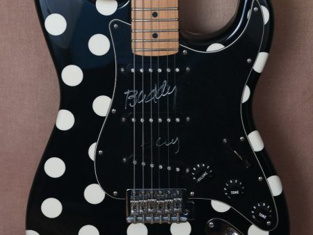 2005 Fender Stratocaster Polka Dot signed by Buddy Guy Sale