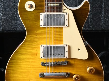 2019 Gibson 1958 Les Paul Standard Reissue R8 CME Exclusive Green Lemon Fade Hot on Sale