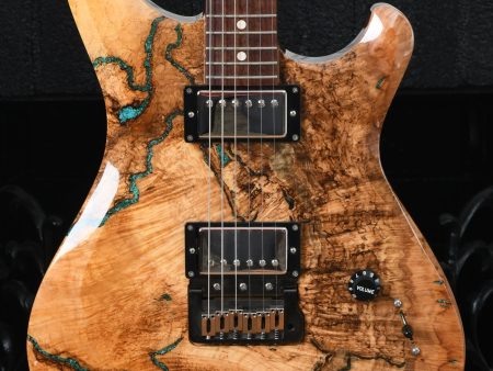 2015 Knaggs Severn Trembuck Tier 3 Spalted Maple Natural Chrysocolla Online