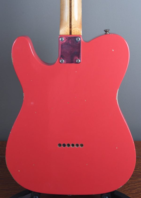 2014 Fender Custom Shop  50 s Telecaster Relic Fiesta Red Online Hot Sale