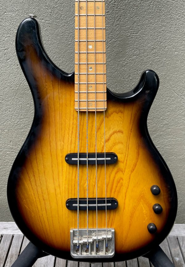 2000 Paul Reed Smith PRS Swamp Ash Bass Tobacco Sunburst on Sale