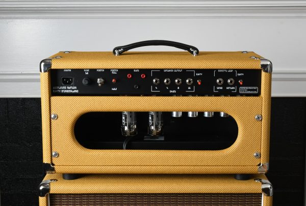 Amplified Nation Dirty Wonderland 50 Watt Head & 1x12 Cabinet Lacquered Tweed Online Hot Sale