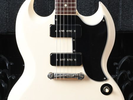 1963 Gibson SG Special Factory Wraparound *Custom Color* Polaris White Online Hot Sale