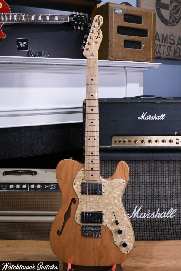 2004 Fender  72 Telecaster Thinline Natural on Sale