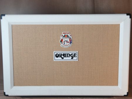 2014 Orange Anniversary Limited Edition 2x12 Cabinet White Sale