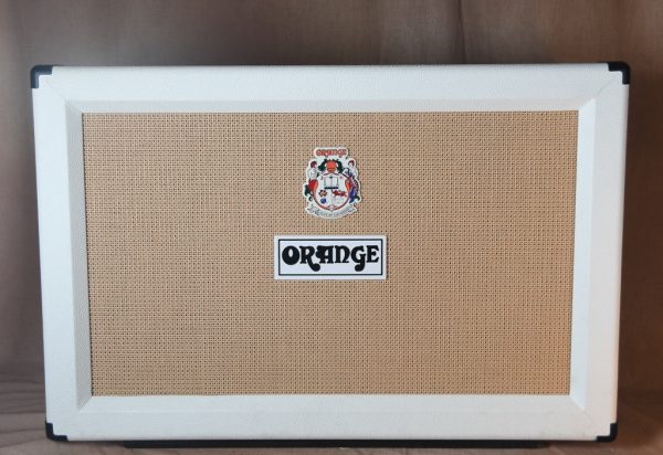 2014 Orange Anniversary Limited Edition 2x12 Cabinet White Sale