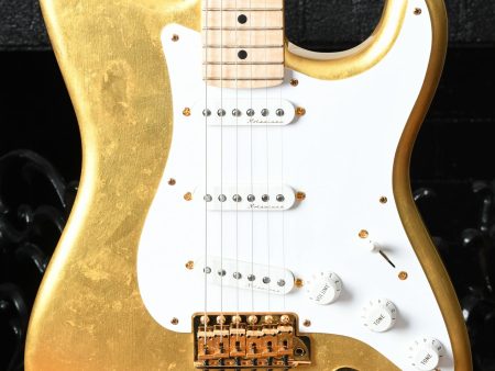 2004 Fender Custom Shop Masterbuilt Mark Kendrick Clapton Stratocaster Gold Leaf on Sale