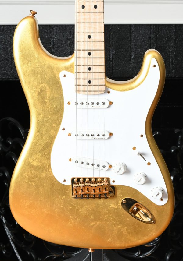 2004 Fender Custom Shop Masterbuilt Mark Kendrick Clapton Stratocaster Gold Leaf on Sale