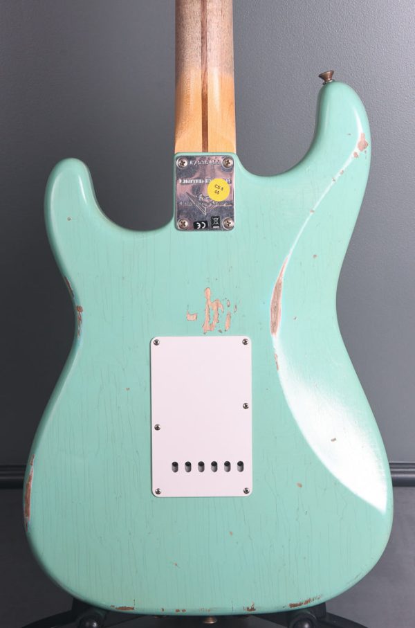 2018 Fender Custom Shop LTD  55 Relic Stratocaster Aged Faded Seafoam Green Fashion