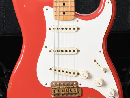 2004 Fender Custom Shop  56 Stratocaster Relic Fiesta Red on Sale