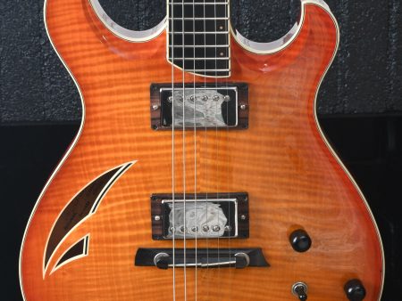 2006 Artinger Semi Hollow Custom Cherry Sunburst Fashion