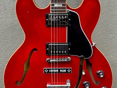 2018 Gibson Memphis ES-335 Traditional  Bigsby B7 Antique Faded Cherry Online Hot Sale