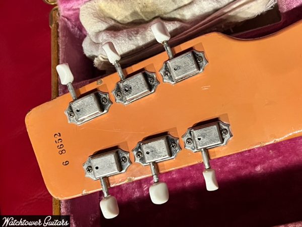 1956 Gibson Century 6 Lap Steel Salmon Pink Hot on Sale