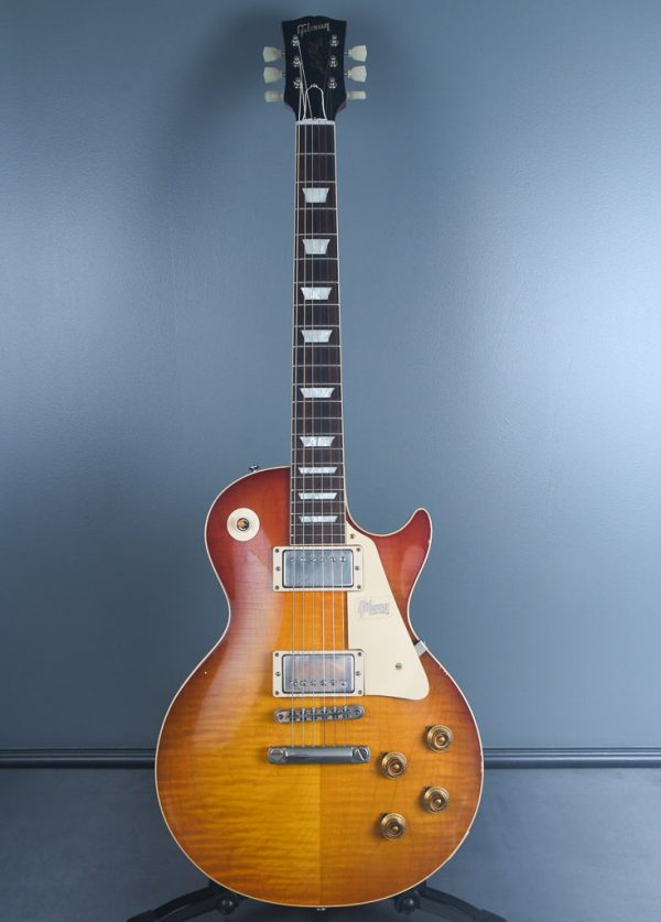 2018 Gibson Historic Les Paul  58 Aged R8 Iced Tea Fade Online Sale