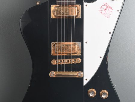 1982 Gibson Firebird Custom Color Ebony OHSC For Sale