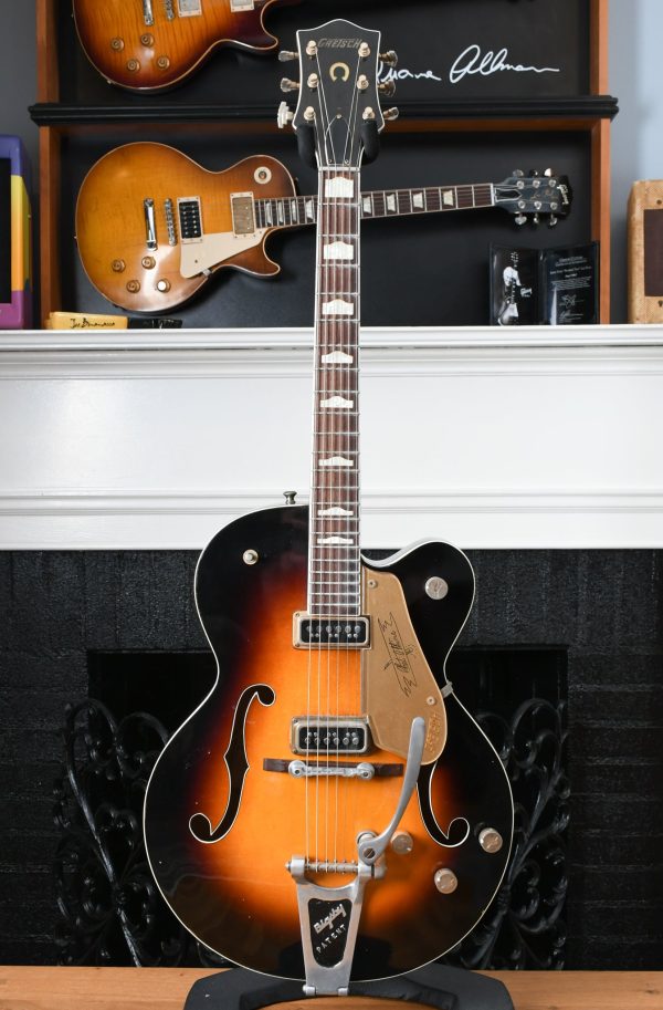 1957 Gretsch 6120 Chet Atkins *Custom Color* Brown Sunburst For Sale